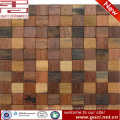 Teja de mosaico de madera de la fábrica del mosaico de Foshan China para la pared